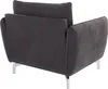 S-STYLE MÖBEL - Modernes Sessel Frema mit Silber Metall Produktbild-Vorschau 4