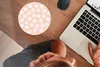 MuchoWow® Mauspad Mousepad Polka dots - Rosa - Muster 20x20 Produktbild-Vorschau 3