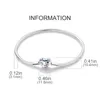Silber Armband mit Schmetterling für Charms und Anhänger Produktbild-Vorschau 3