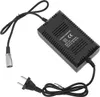 A black electric bicycle charger with its cables and plug. Anteprima dell’immagine prodotto