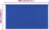 vidaXL Store extérieur 400x230 cm bleu HDPE Voir les images du produit 5
