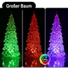 com-four® 2-teiliges Deko-Tannenbaum-Set aus Acryl mit Produktbild-Vorschau 2