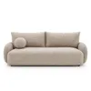 A studio shot of a modern sofa. Voir les images du produit