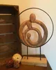 Skulptur Figur 39x10,5x55cm Familie Kreis Family Produktbild-Vorschau 2