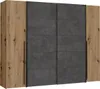 Furniture24 Kleiderschrank Narago NRGS82511 Schrank 270 cm Produktbild-Vorschau 1