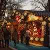 4szt Wiszące fajerwerki, 480LED Ledowe fajerwerki z Podgląd zdjęcia produktu 4