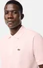 Lacoste L1212 Short Sleeved Ribbed Collar S Couleur Rose Voir les images du produit 18