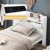 Łóżko pojedyncze Sweiko, 90x200 cm, z portem USB, Podgląd zdjęcia produktu 6