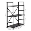 ModernHome CWJ602480LG Holzregal mit Metallrahmen und 3 Produktbild-Vorschau 9