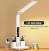 LED Schreibtischlampe Tischlampe Dimmbar Doppelkopf Produktbild-Vorschau 3