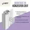 OTT-beschlagswelt GKG Balkontürgriff BG539016 PVC weiß Produktbild-Vorschau 4