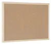 Korková Tabuľa Bi-Office, 60X40Cm, Drevený Rám Náhľad obrázku produktu 4