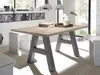 Esszimmertisch Esstisch modern 160x90 Mr. A Graphit Eiche Produktbild-Vorschau 1