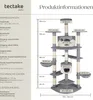 Kratzbaum Nelly 204 cm inklusive Spielkordel und Kippschutz Produktbild-Vorschau 5