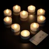 Monzana Candele LED 10 pz senza fiamma telecomando 37mm Anteprima dell’immagine prodotto 4