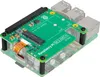 A Raspberry Pi 5 with an M.2 HAT+ attached, showing the connection ports. Anteprima dell’immagine prodotto