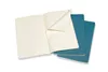 Moleskine Cahier Large/A5, 3er Set, Blanko, Lebhaftes Blau Produktbild-Vorschau 2