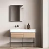 LED Spiegelschrank 40x60 cm, Alukorpus, Steckdose, 3 Produktbild-Vorschau 6