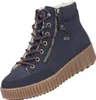 A single blue boot with a brown sole is shown against a white background. Voir les images du produit