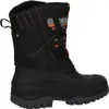 A single black and orange winter boot shown from the side. Produktbild-Vorschau