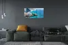 Glasbilder 100x50 Wandkunst Griechenland Strand Seeküste Produktbild-Vorschau 4