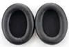 Two black ear pads for headphones are shown on a white background. Podgląd zdjęcia produktu