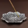 Räucherstäbchenhalter - Schale - Ornamentik - silber - Produktbild-Vorschau 9