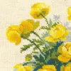 Riolis Stickbildset Kreuzstich "Trollblume", Zählmuster Produktbild-Vorschau 2
