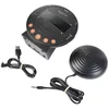 Sygonix SY-5266562 Elektronik Wecker Schwarz Fluoreszierend Produktbild-Vorschau 5