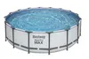 Piscina rotonda Steel Pro MAX in acciaio 488x122 cm Bestway Anteprima dell’immagine prodotto 17