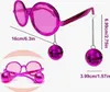 Discokugel-Brille aus Kunststoff, Retro-Funky-Sonnenbrille Produktbild-Vorschau 5
