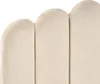 BELIANI Łóżko beżowe welurowe 120 x 200 cm metalowe nóżki z Podgląd zdjęcia produktu 6