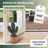 TOPANBIETER 999 Türstopper Kaktus Bodenstopper Türsack Deko Produktbild-Vorschau 4