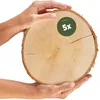 Grosse Baumscheiben 5 Stk. Dekoholz Holzscheiben Produktbild-Vorschau 2