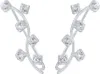 Ohrklemmen 925 Silber Zirkonia Ohr Kletterer Ear Climber Produktbild-Vorschau 1