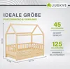 Juskys Kinderbett Marli 90 x 200 cm - Bettkasten, Gitter, Produktbild-Vorschau 3