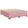 Boxspringbett mit Matratze Rosa 200x200 cm Samt Produktbild-Vorschau 10