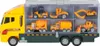 Aga Transporter + kovové vozidlá stavebné stroje Náhľad obrázku produktu 17