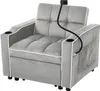 OKWISH Fauteuil Convertible - Avec Porte-Gobelets Support Voir les images du produit 11