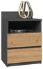 Topeshop M1 ANTRACYT/ARTISAN nightstand/bedside table 2 Anteprima dell’immagine prodotto 7