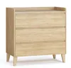 Kinderzimmer Babyzimmer komplett MAYA Set B Eiche geölt Produktbild-Vorschau 6