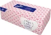 A box of paper tissues with a heart pattern. Podgląd zdjęcia produktu