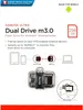 SanDisk Ultra Dual M3.0 - USB-Flash-Laufwerk - 256 GB - USB Náhľad obrázku produktu 10