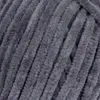 A close-up, textured view of dark steel gray yarn. Podgląd zdjęcia produktu