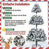 Yakimz Albero di Natale abete con supporto in metallo per Anteprima dell’immagine prodotto 3
