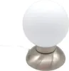 Lampe de table PRINZ II argent-blanc 1xE14x40W verre, Voir les images du produit 18