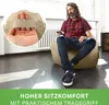 Green Bean® Sitzsack mit Rückenlehne "Cozy" 80x70x90cm - Produktbild-Vorschau 6
