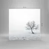 Bilder auf glas - Baum Feld Natur - 40x40cm - Glasbilder - Produktbild-Vorschau 3