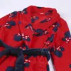 Minnie Mouse Mädchen Bademantel Kinder Morgenmantel     , Produktbild-Vorschau 4