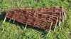 Weide Garten Palisade 100x20cm Satz von 5 Stück. Weidenzaun Produktbild-Vorschau 10